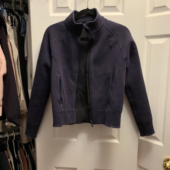 Lululemon NTS Jacket Midnight Navy / Black Size 8 - Picture 9 of 16